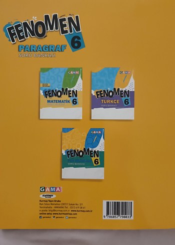 Fenomen 6 Paragraf Soru Bankası - Görsel 3