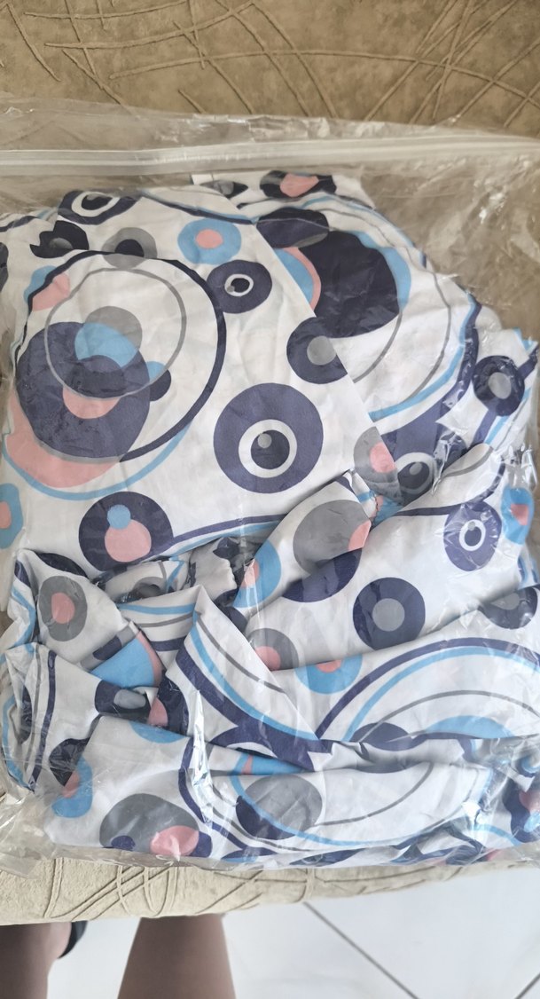 Renkli Kadın Haşema Takımı - Görsel 5