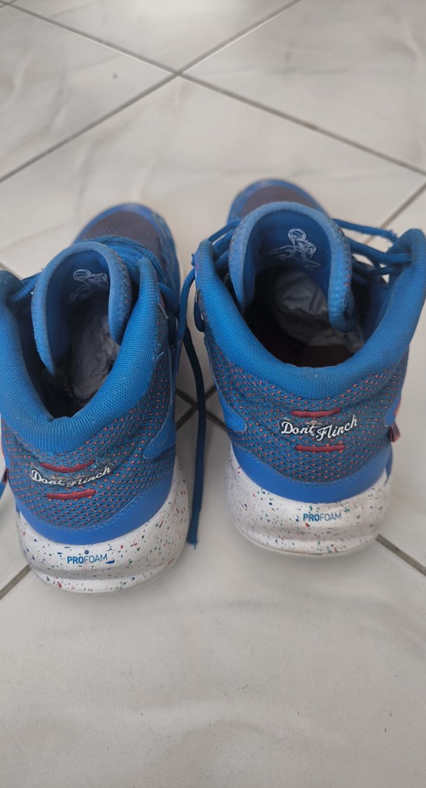 Puma Hoops Mavi Basketbol Ayakkabısı - Görsel 3