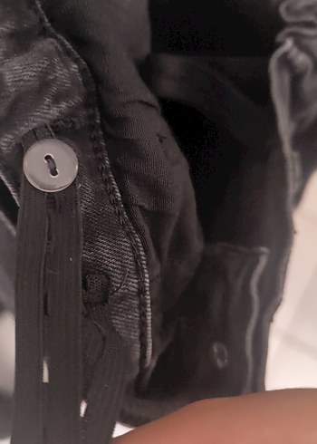 Gri Erkek Çocuk Kot Pantolon - Görsel 6