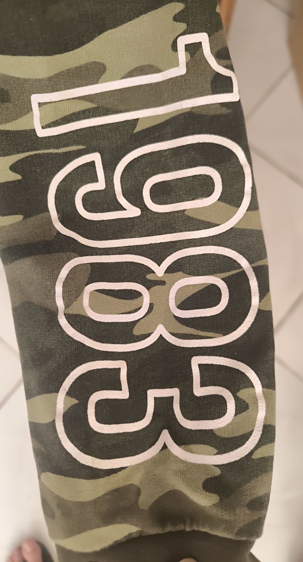 Kamuflaj Desenli Kapüşonlu Erkek Çocuk Ceket - Görsel 4