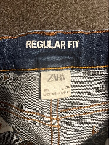 9 Yaş Beden Zara Erkek Jean şort
