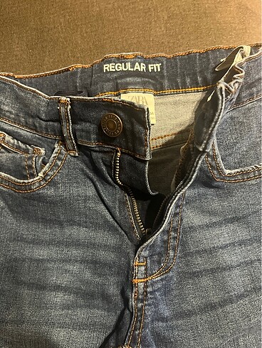 9 Yaş Beden lacivert Renk Zara Erkek Jean şort