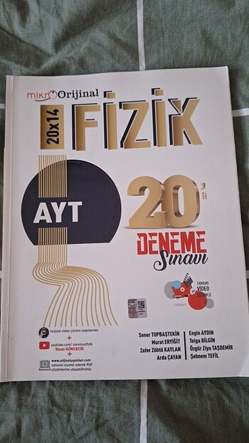 mikroorijinal ayt fizik denemesi 