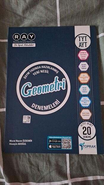 tyt ayt geometri deneme toprak yayınları