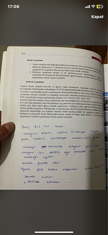 Proprioseptif nöromuskuler fasilitasyon teknikleri kitabı (Pnf)