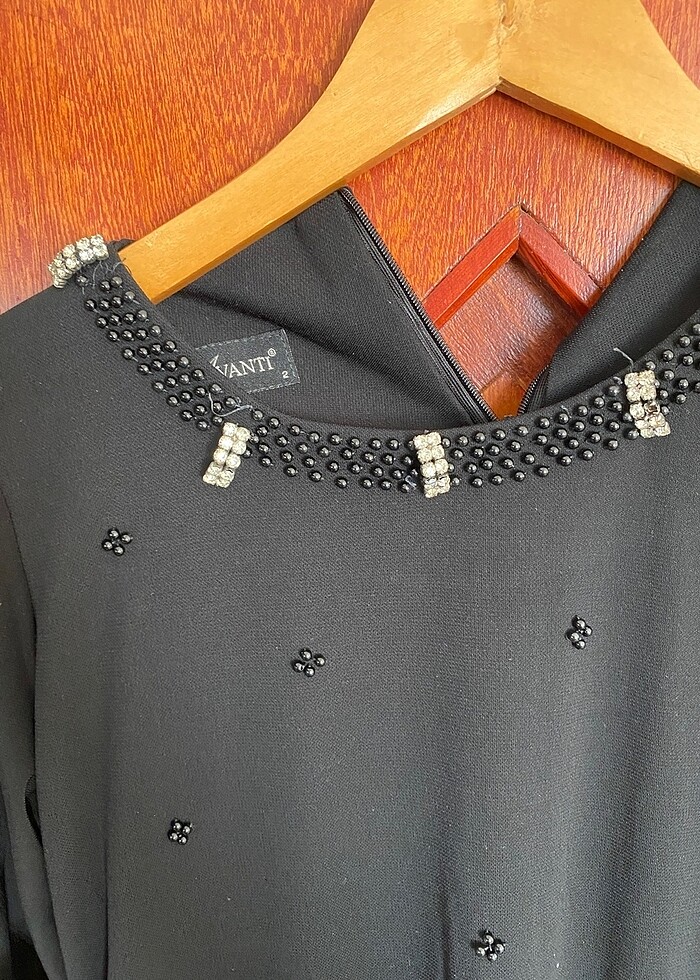 Kumaş balık abiye - Görsel 2