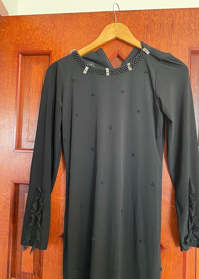 Kumaş balık abiye - Görsel 4