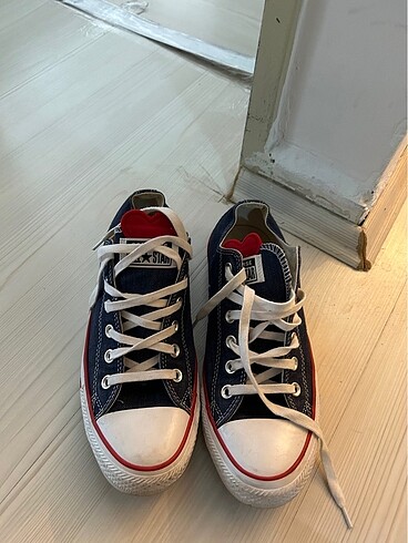 Converse lacivert ayakkabı
