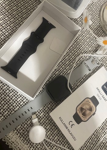 Gri IP68 Su Geçirmez Akıllı Saat SW10 - Görsel 2