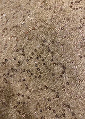 Payetli triko kumaş - Görsel 3