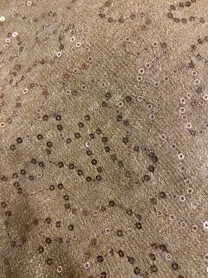 Payetli triko kumaş - Görsel 3