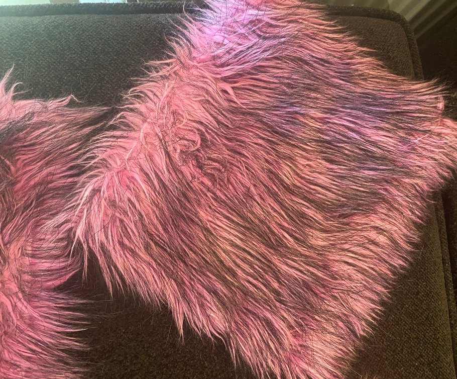 3 parça yaka ve kol için uygun kürk - Görsel 2