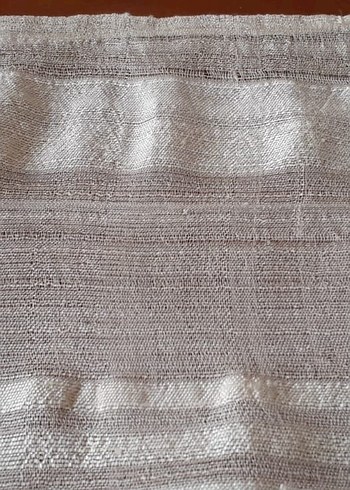 Antika el dokuma ipek kumaş - Görsel 4