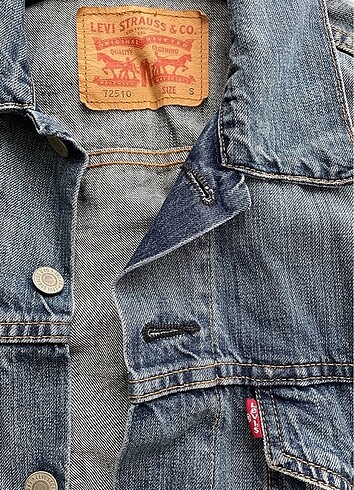 Levis Levi's orijinal kadın-erkek kot ceket