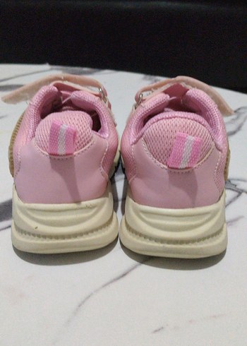 Kız Çocuk Pembe Bağcıksız Spor Ayakkabı - Görsel 5