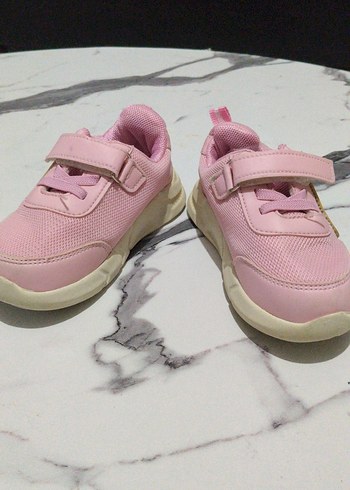 Kız Çocuk Pembe Bağcıksız Spor Ayakkabı - Görsel 3