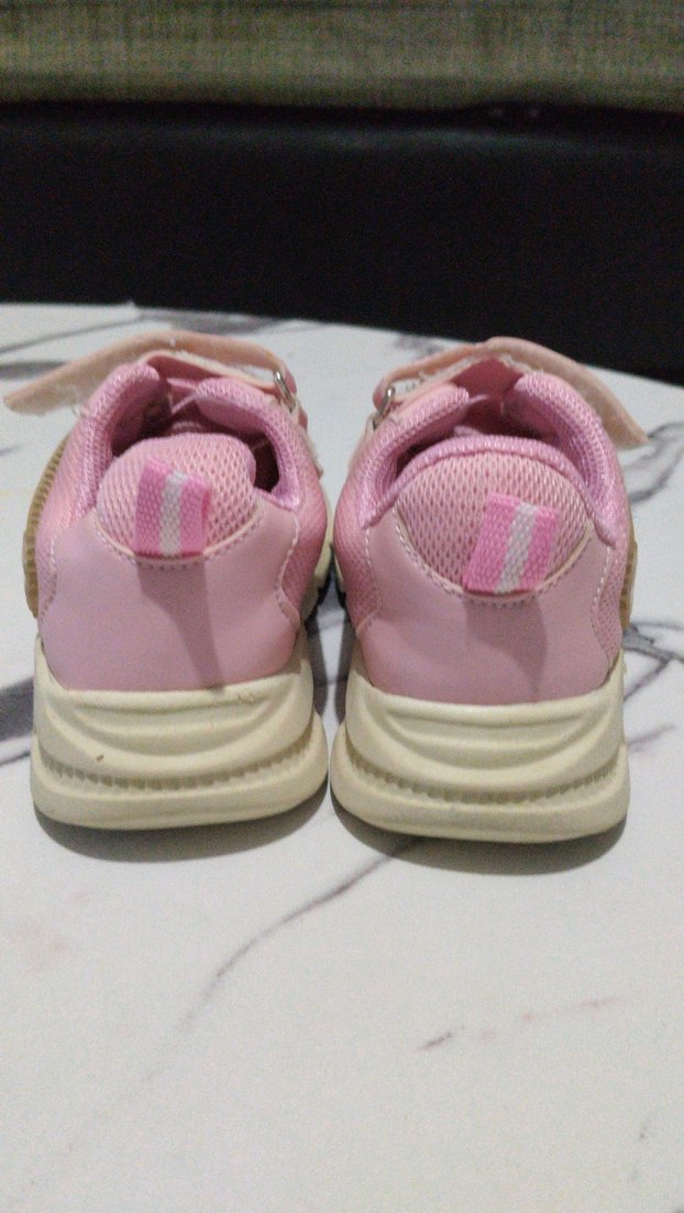 Kız Çocuk Pembe Bağcıksız Spor Ayakkabı - Görsel 5