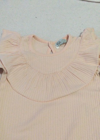 Fırfırlı Uzun Kollu Bebek Zıbını - Görsel 3