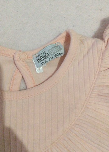 Fırfırlı Uzun Kollu Bebek Zıbını - Görsel 4