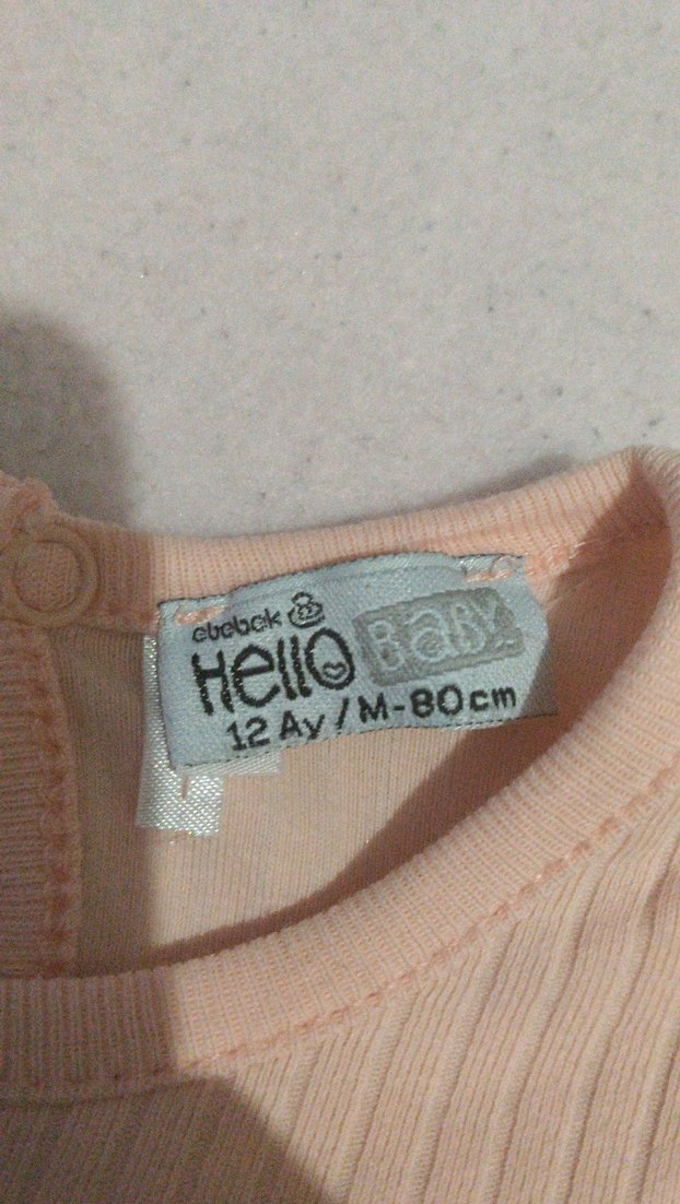 Fırfırlı Uzun Kollu Bebek Zıbını - Görsel 5