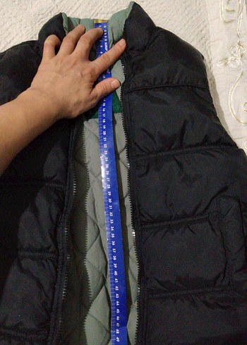 Gri Fermuarlı erkek çocuk  Yelek - Görsel 8