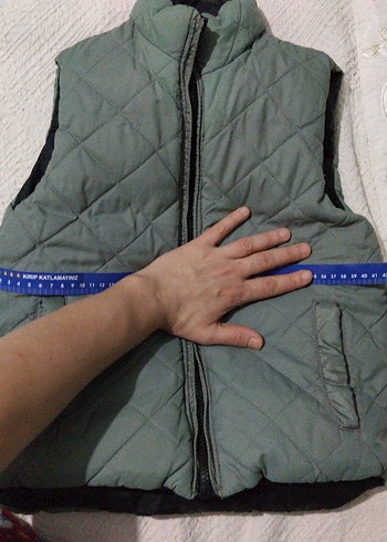 Gri Fermuarlı erkek çocuk  Yelek - Görsel 9