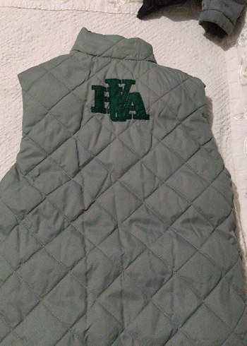 Gri Fermuarlı erkek çocuk  Yelek - Görsel 3