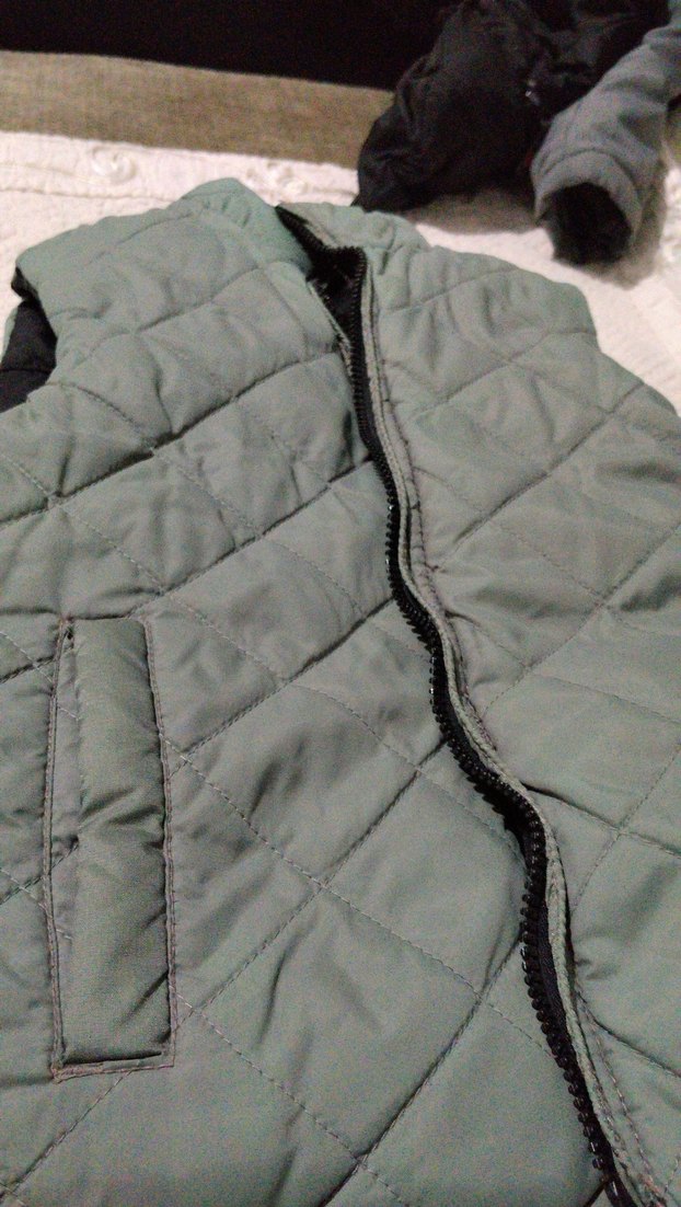 Gri Fermuarlı erkek çocuk  Yelek - Görsel 2