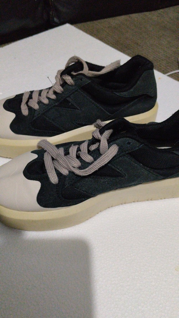 Beyaz Gri Bağcıklı Kadın Spor Ayakkabı - Görsel 5