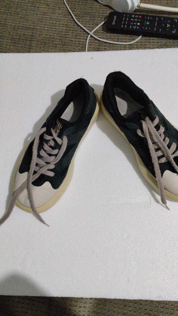 Beyaz Gri Bağcıklı Kadın Spor Ayakkabı - Görsel 2