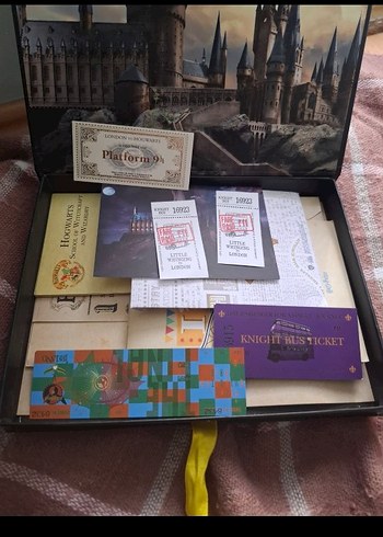 Harry Potter lisanslı mektup seti
