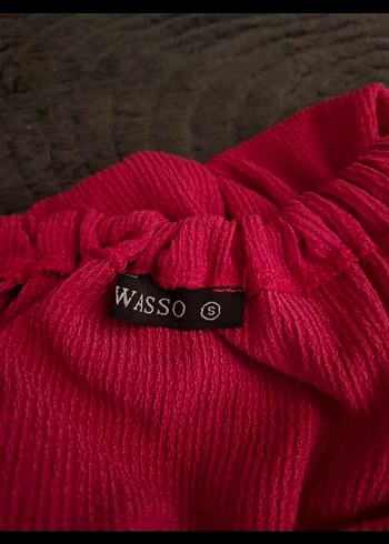 WASSO pembe efil elbise