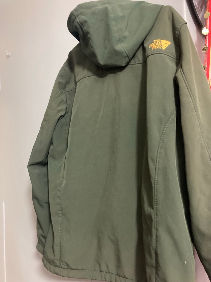 Kapüşonlu Haki Erkek Mont - Görsel 2