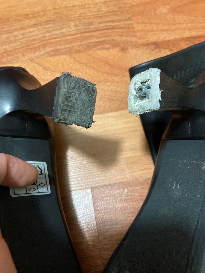 Siyah İnce Topuklu Kadın Çizme - Görsel 5