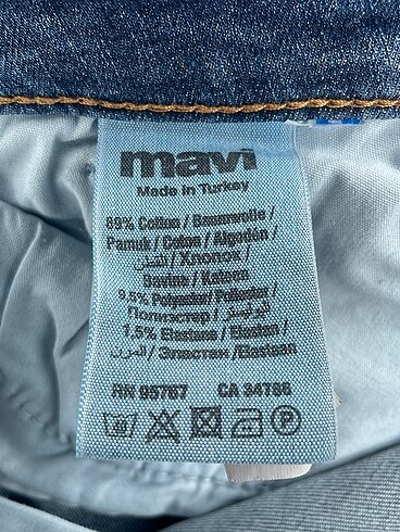 27 Beden mavi Renk Mavi Jeans Jean / Kot %70 İndirimli.
