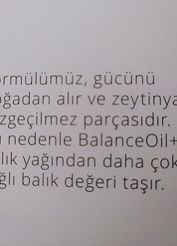  Beden Renk ZİNZİNO BALANCE OİL OMEGA 3+D VİTAMİNİ 300 ML