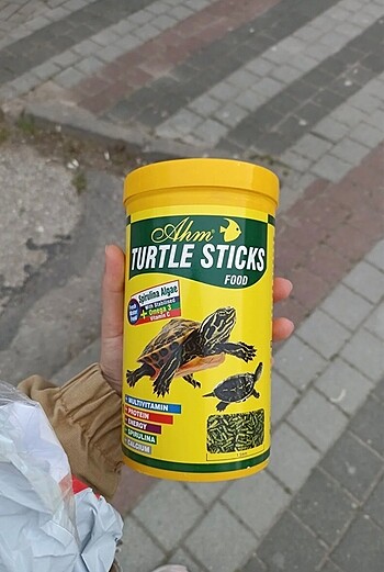 Ahm kaplumbağa yemi