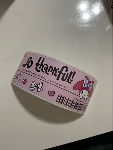  5 adet sticker + kutu