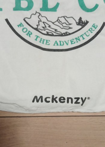 Beyaz Baskılı Pamuklu Kadın Tote Çanta - Görsel 2