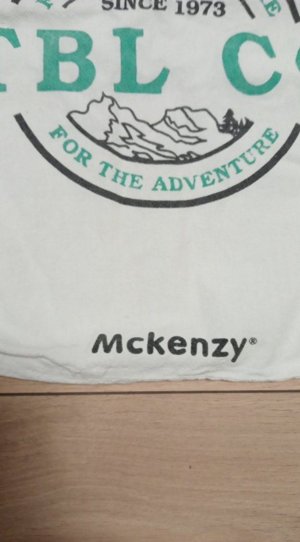 Beyaz Baskılı Pamuklu Kadın Tote Çanta - Görsel 2