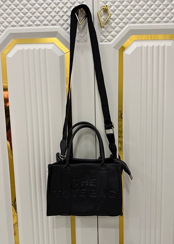 Siyah Deri Kadın Çanta - Görsel 3