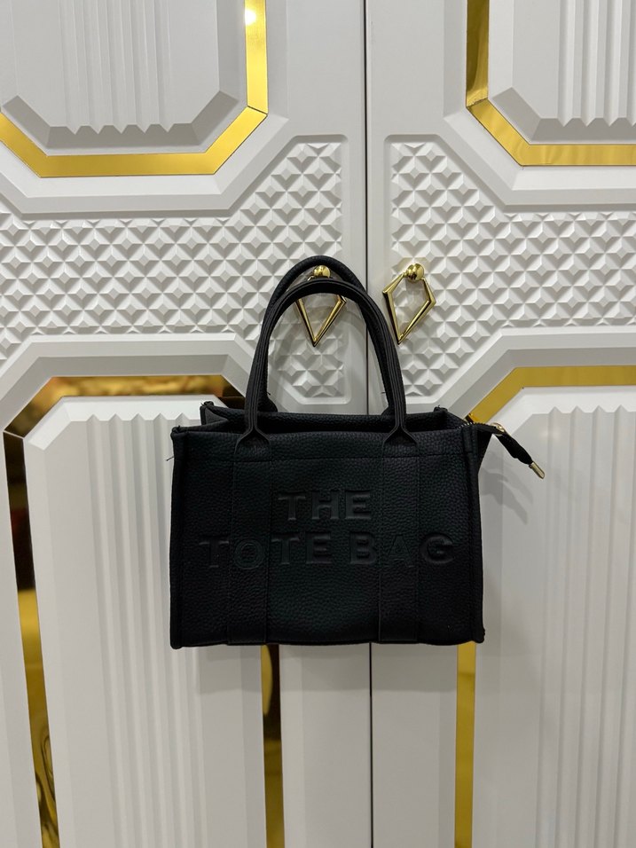 Siyah Deri  Kadın Çanta - Görsel 2