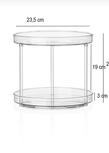 Döner Makyaj Organizeri - Görsel 4