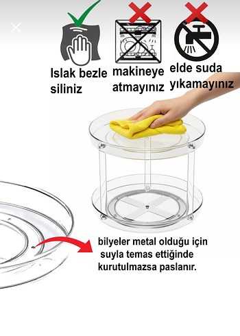 Döner Makyaj Organizeri - Görsel 5