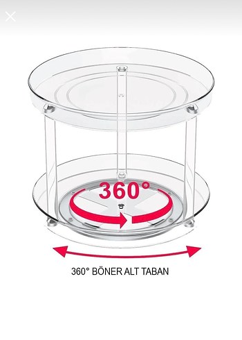 Döner Makyaj Organizeri - Görsel 3