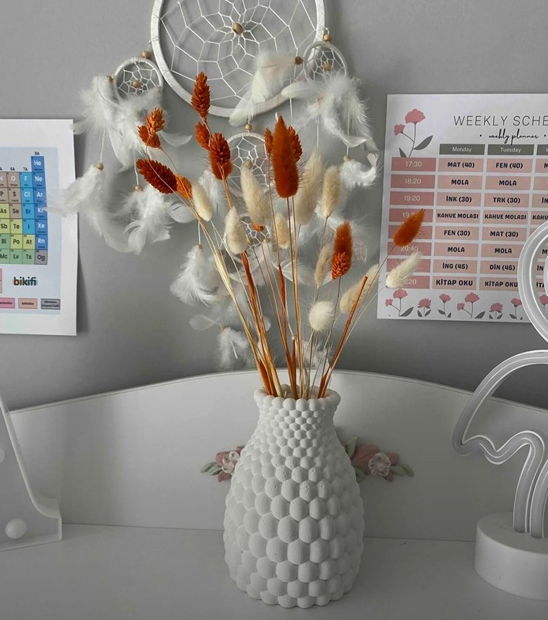 Beyaz Vazo - Görsel 3