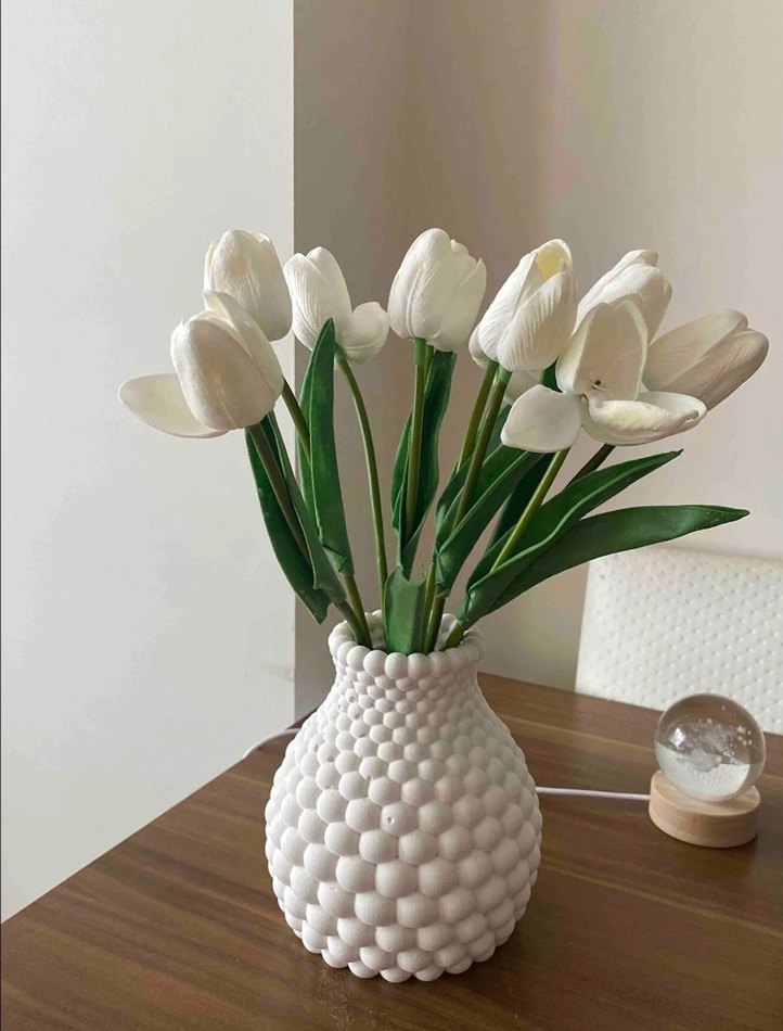 Beyaz Vazo - Görsel 2