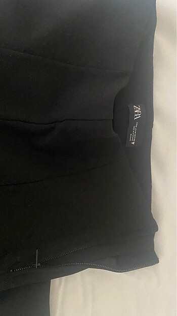 m Beden Zara Flare Yırtmaçlı Paça Tayt