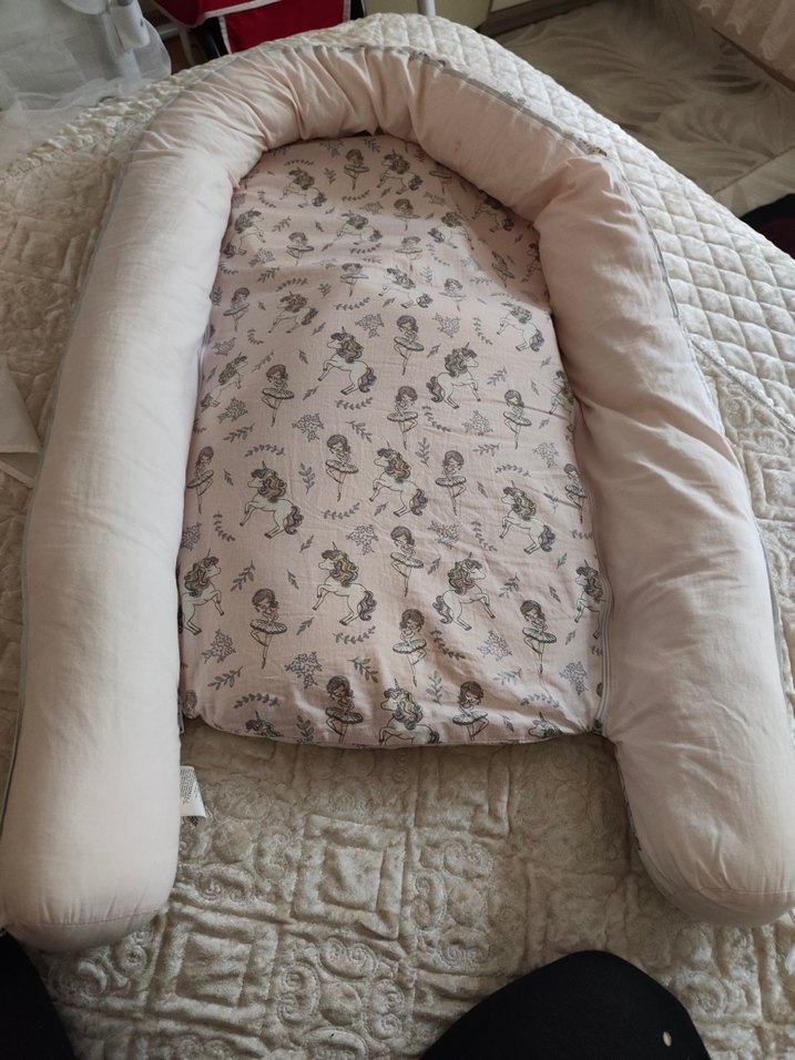 Bej Pastel Emzirme ve Hamilelik Yastığı - Görsel 2